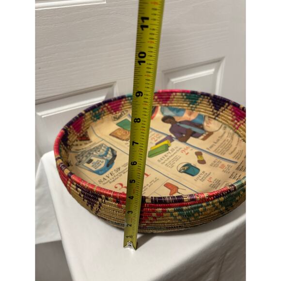 Mid-Century African Handmade Lidded Grain Basket - Picture 10 of 12